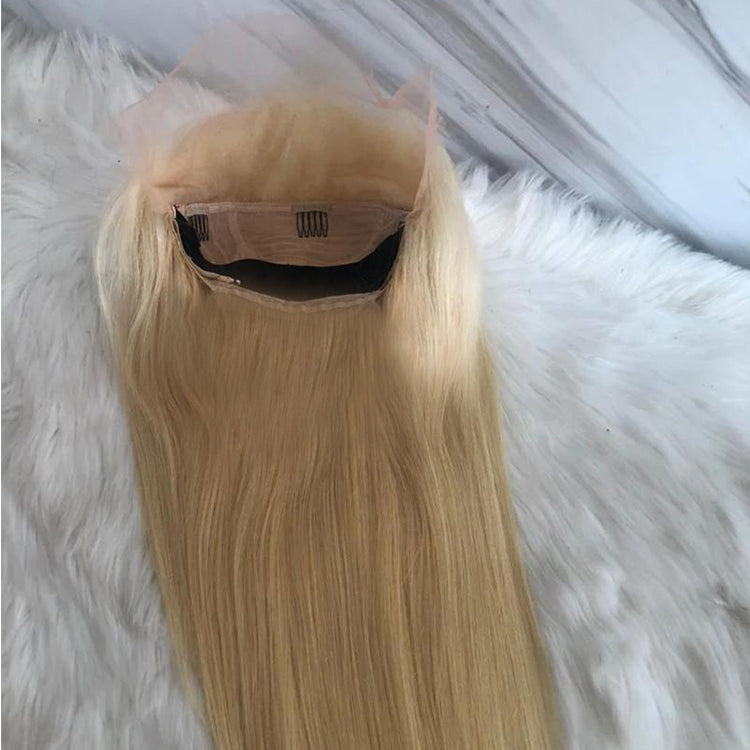 613 *Straight* 13"x4" HD LACE FRONTAL WIG 200% Density