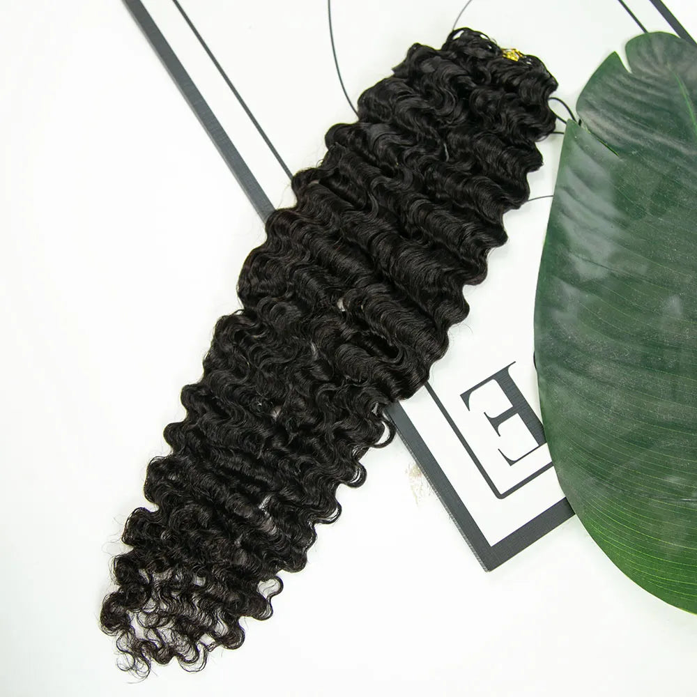Water Deep Wave Human Crochet Hair