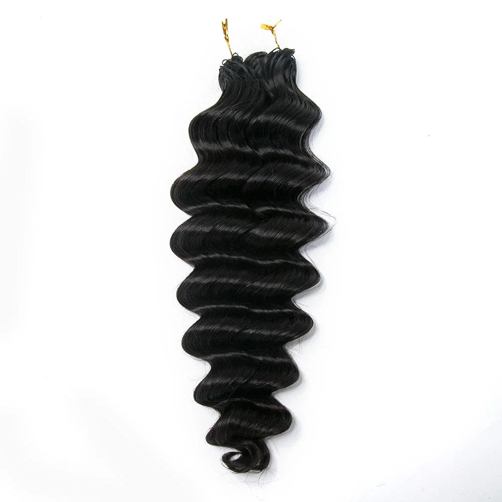Loose Deep Wave Human Crochet Hair