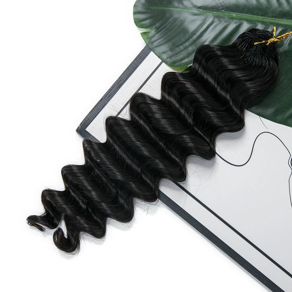 Loose Deep Wave Human Crochet Hair
