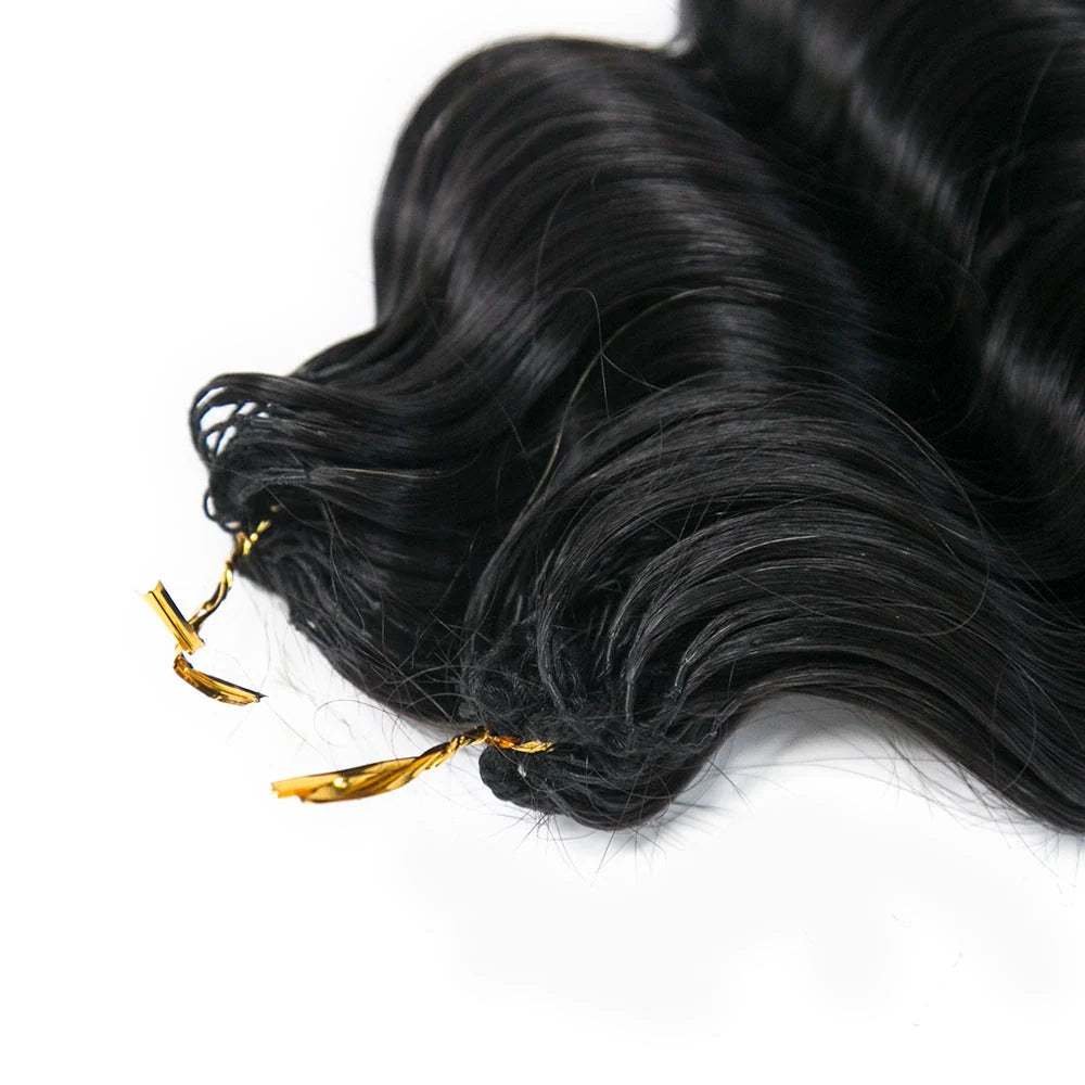 Loose Deep Wave Human Crochet Hair