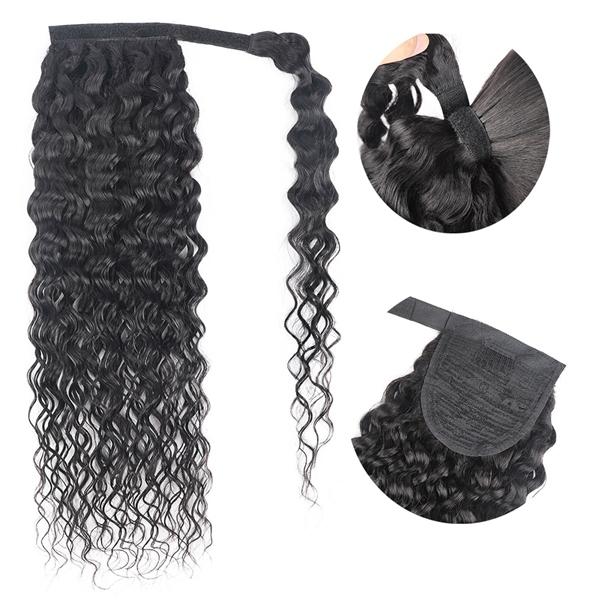 10A Ponytail Curly Hair Weave Easy Install