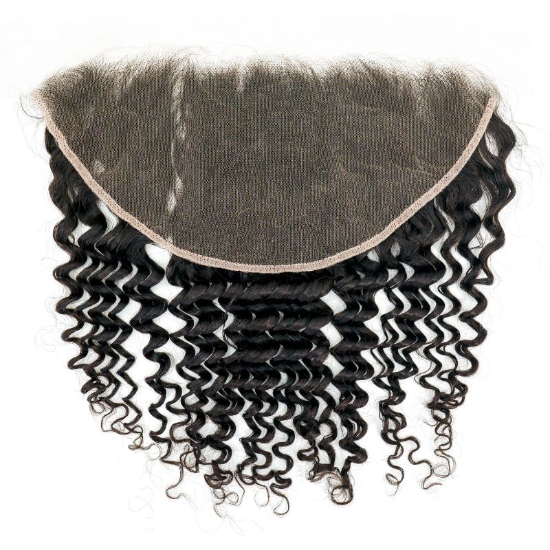Deep Wave 13x6 HD Lace Human Hair Frontal