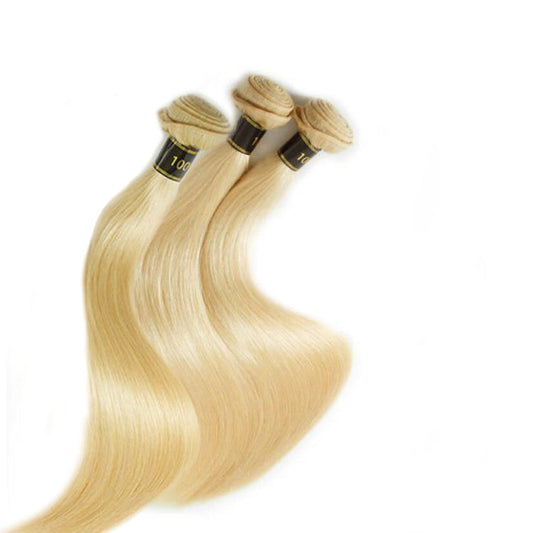 Blonde 613 3PCS Straight Human Hair Bundles