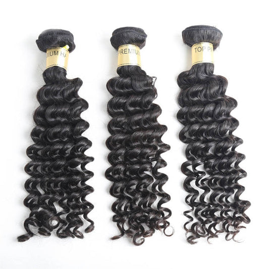 Premium Hair 3PSC Deep Wave Raw Hair Bundles