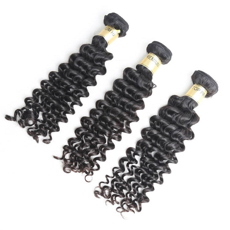 Premium Hair 3PSC Deep Wave Raw Hair Bundles