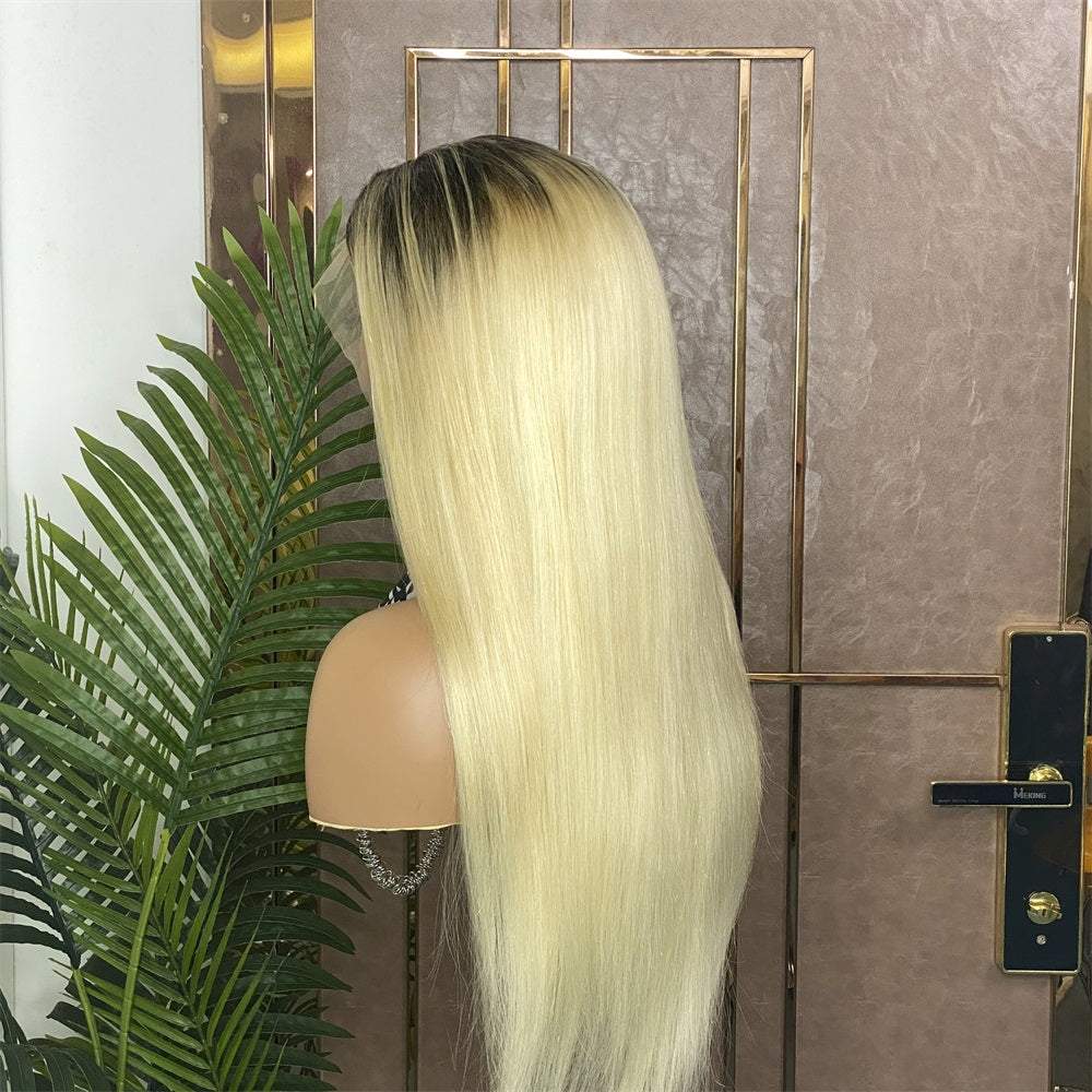 13x4 Transparent Lace Frontal 1b/613 Wig Long Color Wig