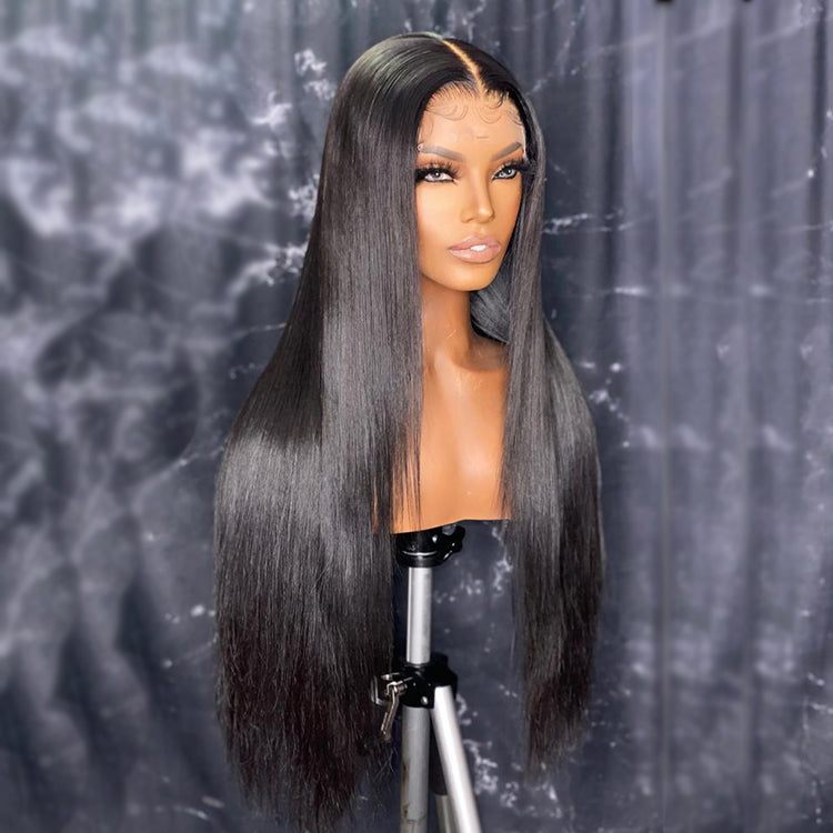 Straight Hair 6x6 HD Lace Closure Wig 200% Density