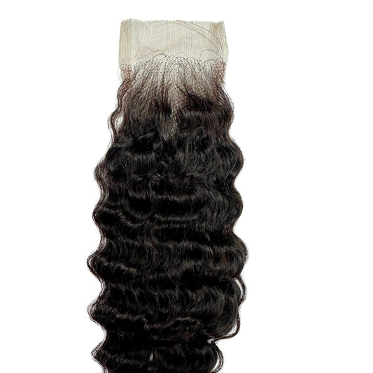 Deep Wave 2x6 HD Lace Human Hair Closure