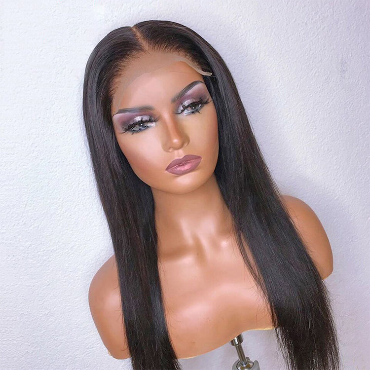 *Straight* 5x5 Lace Closure Unit Wig 180% Density Hair Wig