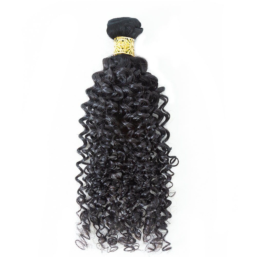 1 PCS Curly Hair 12A Raw Hair Bundles Top Quality