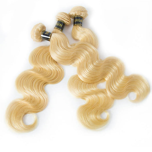 Blonde 613 3PCS Body Wave Human Hair Bundles