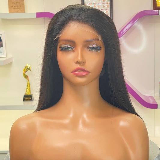 Glueless Lace Straight Hair 6X6 HD Lace Closure Wig 200% Density