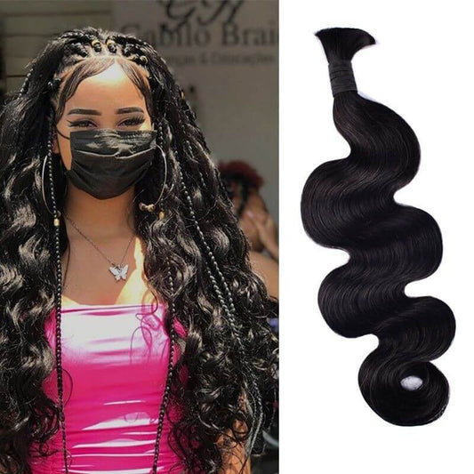12A Mink Hair Body Wave Hair Bulk Hair For Braiding