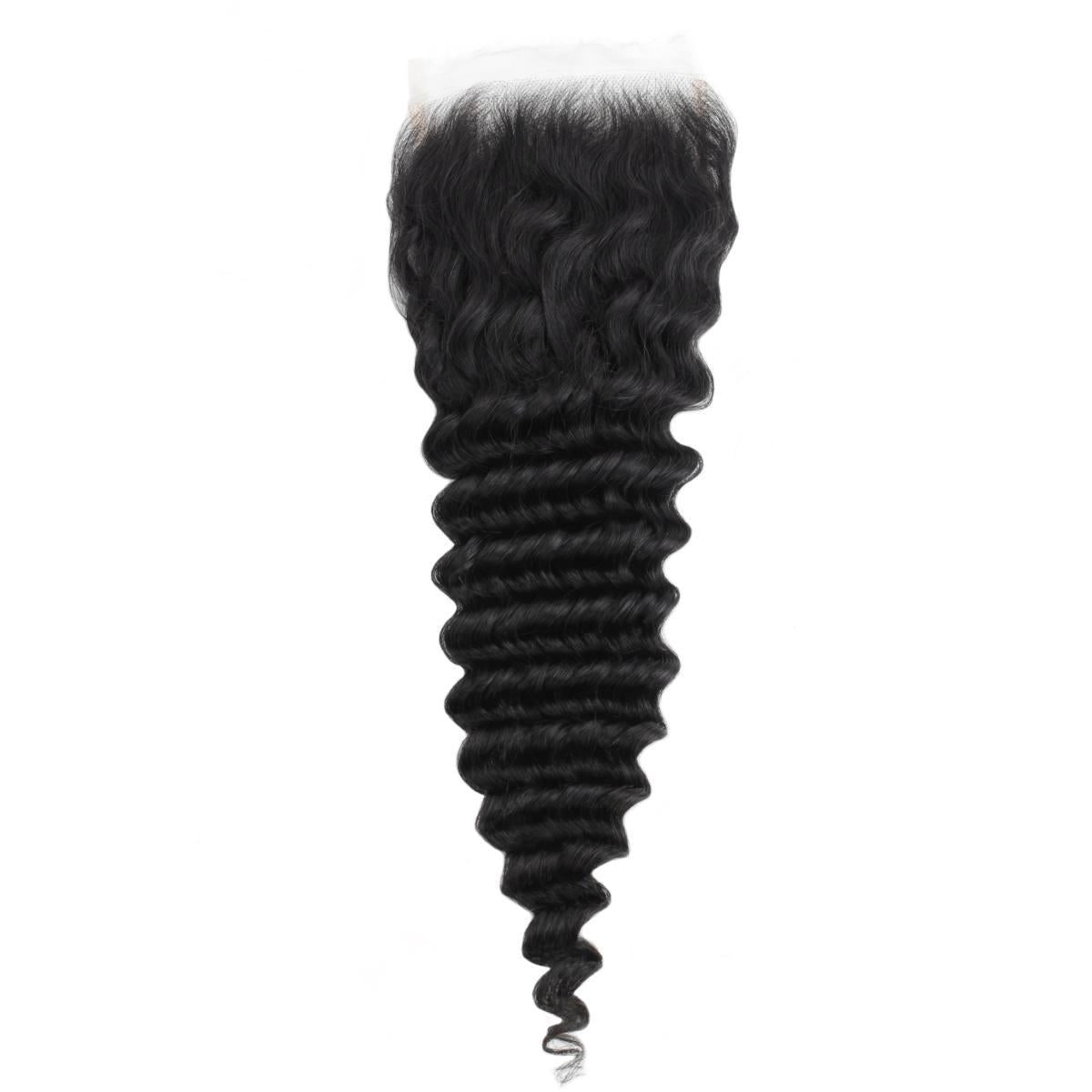Deep Wave 5x5 HD Lace Human Hair Closure