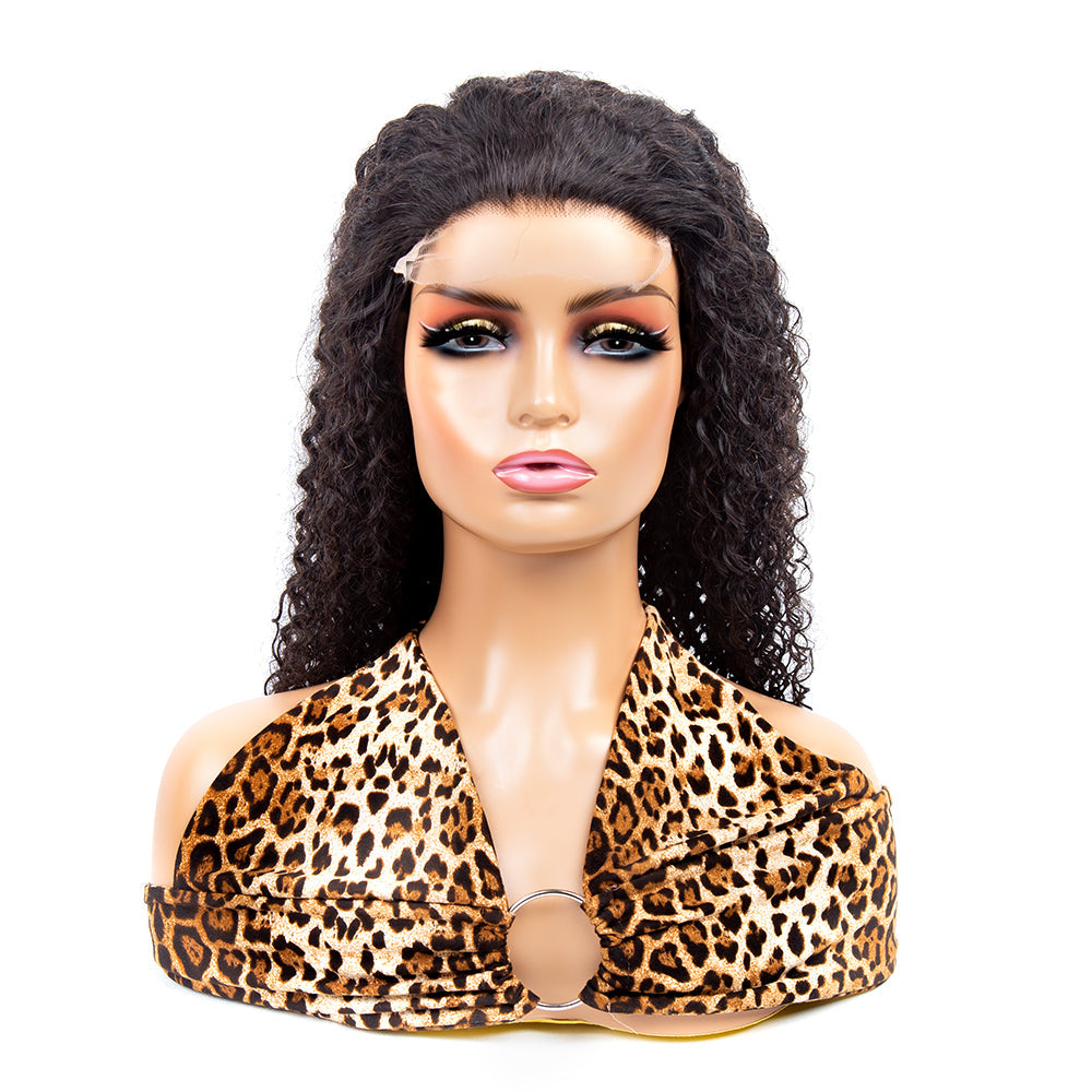 Glueless Lace Curly Hair 6X6 HD Lace Closure Wig 200% Density