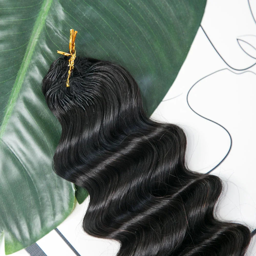Loose Deep Wave Human Crochet Hair