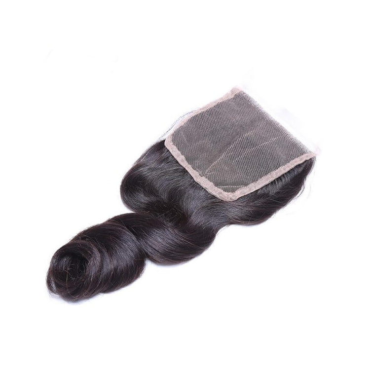 Loose Wave 4x4 HD Lace Human Hair Closure