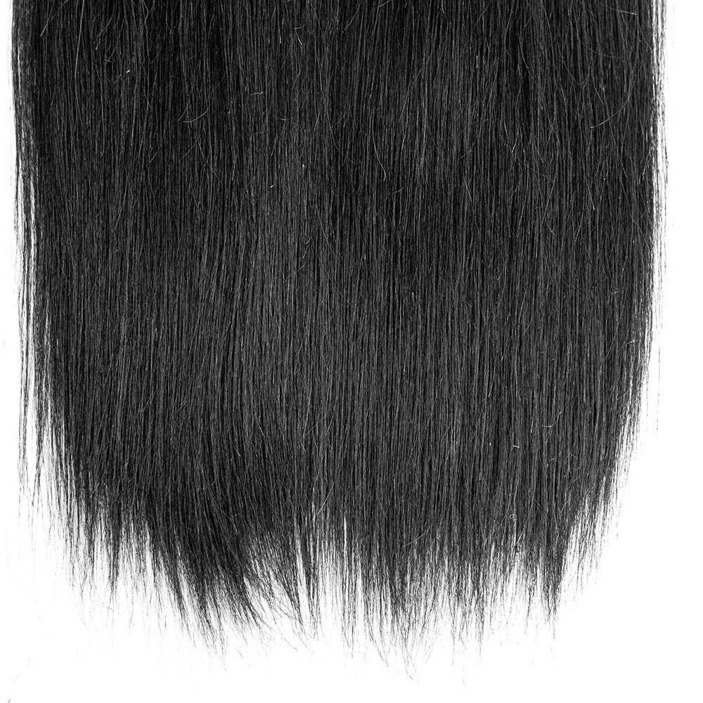 Human Crochet Hair Extensions Silky Straight