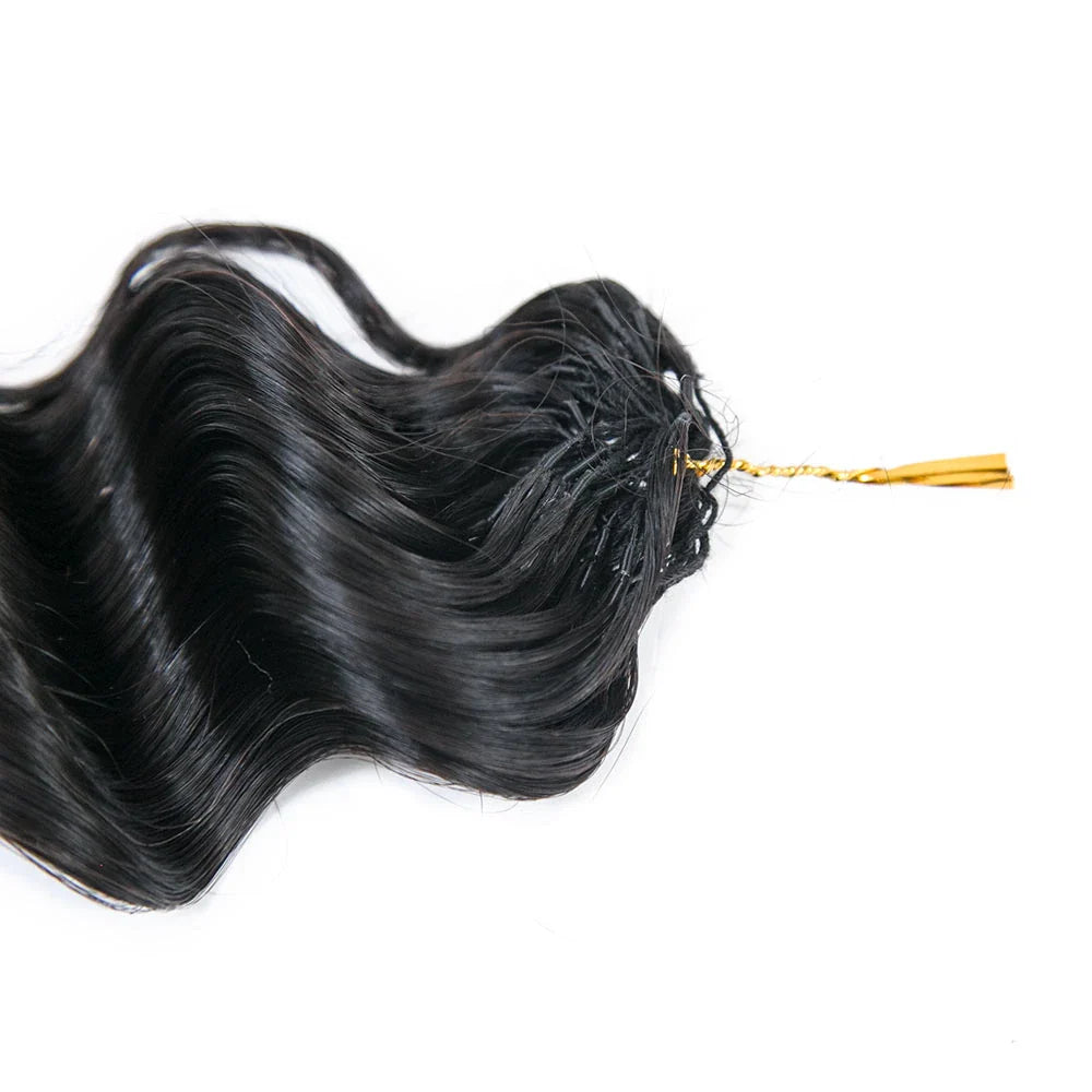 Human Crochet Hair Deep Wave