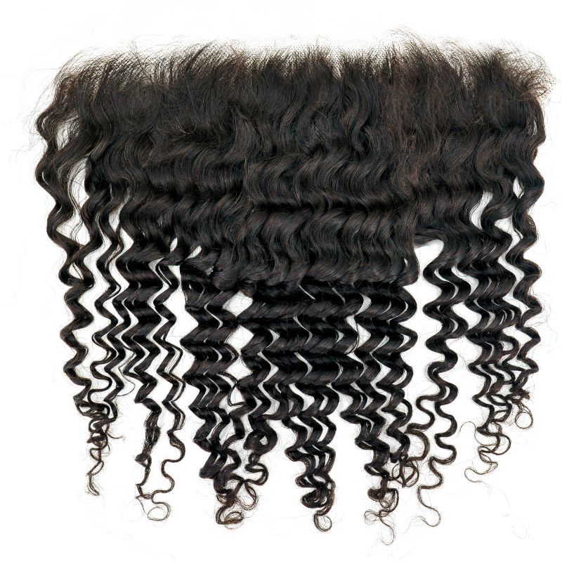 Deep Wave 13x6 HD Lace Human Hair Frontal