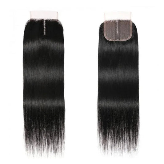 Straight 4x4 HD Lace Human Hair Closure