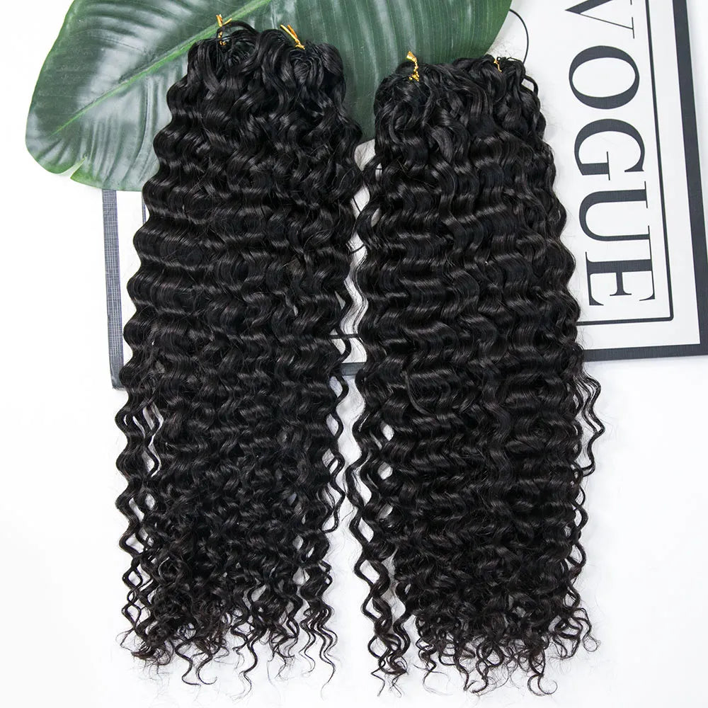 Human Crochet Hair Water Wave